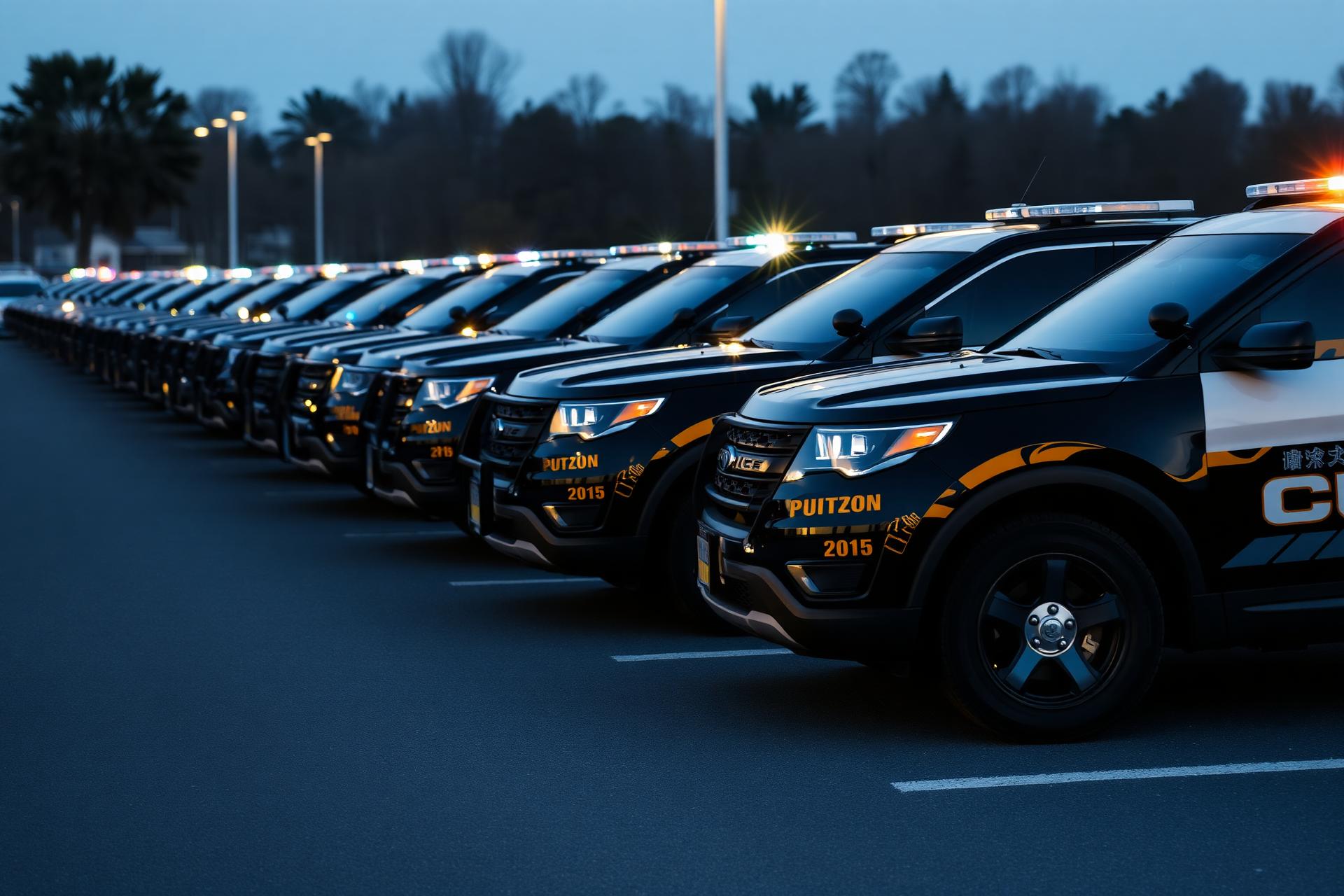 Police cruiser fleet ready for duty after detailing