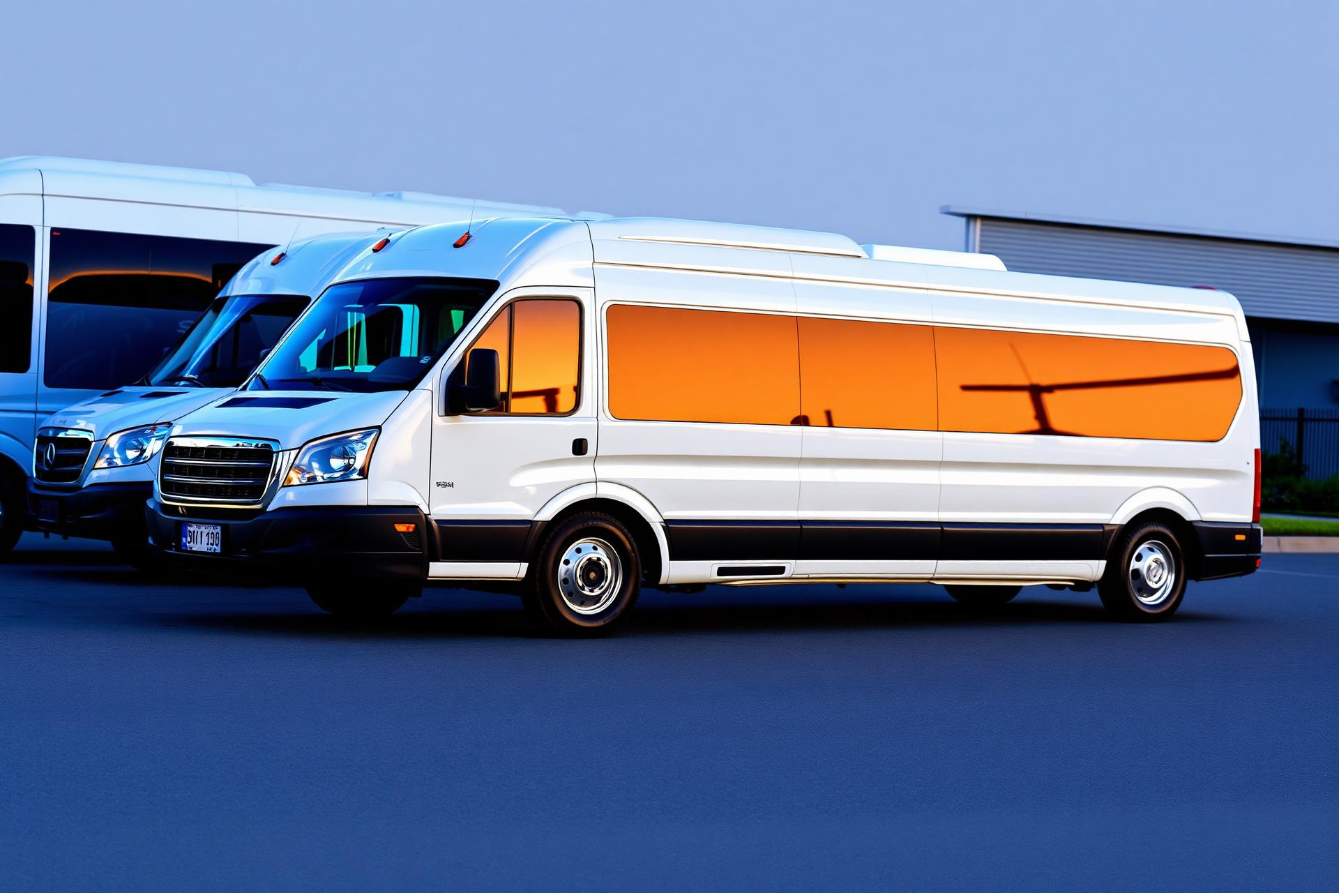 Shuttle and corporate van fleet detailed by Cordero